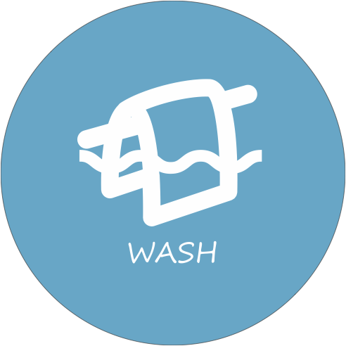 ピクトサイン　wash